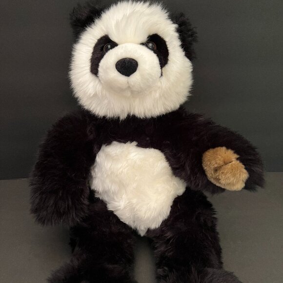Build-A-Bear Other - Build-a-Bear Black and White Furry Panda Bear